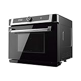 Cecotec Dampfofen Bake&Steam 4000 Combi Gyro. 2400W, 3-in-1-Ofen: Dampf, Konvektion und Ölfritteuse, 40 Liter Kapazität, 7 Funktionen