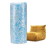 Geschredderter Memory-, Kissenfüllung, Stuhlfüller, hochdichte Schaumstoffeinlage, recycelte Füllung, ideal für Hundebetten, Bodenkissen, Polsterprojekte, Sitzsack-Nachfüllung und Sitzpolster