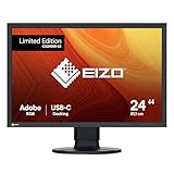 EIZO ColorEdge CS2400S-LE 61,1 cm (24,1 Zoll) Grafik Monitor (HDMI, USB Hub, USB-C, KVM Switch, DisplayPort, 1920 x 1200, 99% AdobeRGB, 95% DCI-P3) schwarz