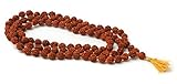 Berk Mala-Kette aus Rudraksha mit 108 Perlen groß Ø 10 mm - 108 cm