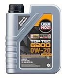 LIQUI MOLY Top Tec 6200 0W-20 | 1 L | Synthesetechnologie Motoröl | Art.-Nr.: 20780