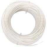 Heizungskabel, Spiralheizkabel aus Silikonkautschuklegierung, 2–1000 Ohm/Meter, 5–100 Meter(362ohm,50 meters)