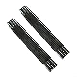 MoSundi Ersatz-Fiberglas-Stangen-Set, Fiberglas-Zeltstange, Ersatz 3,2–3,9 m, mit internem Gummiband für Wandern, Camping, Baldachin, Markisen-Reparatur (3,6 m)