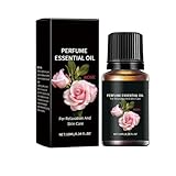 Bio Wildrose Körperöl - 10ml ätherisches Naturkosmetik Hautpflege Massageöl/Pflegeöl mit Jojobaöl & Mandeöl zur Pflege von trockener Haut mit angenehmen Rose & Ylang Ylang Duft (10ML)