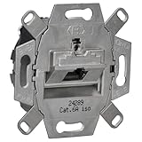 Rutenbeck 136104030 Netzwerkdose UAE Cat.6A iso-8 1fach UP Anschlussdose ohne Abdeckung