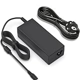 Guy-Tech AC/DC Adapter Kompatibel für JVC LT17X475 LT17X576 LCD TV Stromversorgung Kabel Ladegerät