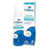 Stérimar Hygiene Meerwasser Nasenspray - 100% natürliches Meerwasser - 2 in 1 Spray & Spülung für Erwachsene und Kindern ab 3 Jahren, 100ml, 300 Sprühstöße