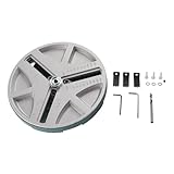 Verstellbare Lochsäge | 45-130 mm Rundlochschneider mit Positionierungsbit und 3 Klingen | Holzbearbeitungswerkzeug für Trockenbau-/Möbel-/DIY-Projekte | 30 mm Schnitttiefe