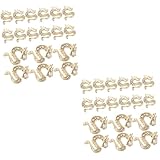 VALICLUD 2 Sätze Nageldekor Dekoration Nagelschmuck Für Frauen Drachen-nagel-charms Nagelzauber Nagel Charms Manikürezubehör Nagelkunstzubehör Zinklegierung Golden 50 Stück * 2