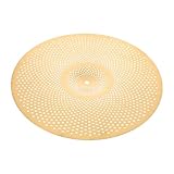 CORHAD Geräuschreduzierende 16-Zoll Schlagzeug Beckendämpfer aus Robustem Material Leise Beckenpads für Studio und Heimtraining Kompatibel mit Hi Hat Splash Becken