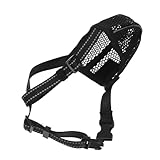 Toddmomy Maulkorb für - Gebell Cocker Hundeleine Atmungsaktiver Hundemaulkorb Verstellbarer Hundemaulkorb Katzenmaulkorb zum Beißen kleine hundemaulkörbe Polyester