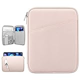 Dadanism 9-11 Zoll Tablet Sleeve Tasche Kompatibel mit iPad 10,2 2021-2019, iPad Pro 11 M4 2024-2018, iPad Air 5/4 10,9, iPad Air 11' 2024, iPad 10. Gen 10,9, Galaxy Tab A9+/A8/S9 FE, Rosa