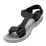 OutPro Sandalen Herren, Flache Trekking- und Wandersandalen für Herren, Rutschfeste und Langlebige Sportsandalen für Den Strand- und Outdoor-Einsatz