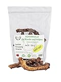 ARTISAN GIFT CO Dorrfleisch Hund Leckereien – 100% Trockenfleisch für Hunde und welpen, Geeignet für die Barf-Diät, Hühnerhälse Getrocknete - Packung mit 250 g.