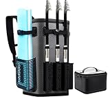 Rucksack Mit Ausrüstungsbox- Angelausrüstungsrucksack Wasserdichte Angeltasche | Wasserdichte Angeltasche Mit Hundehalter, 49L Angelrucksack, Wasserdichter Rucksack Für, 6 Steckplätze, Consulte la