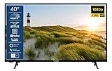 TELEFUNKEN XF40SN550S 40 Zoll Fernseher/Smart TV (Full HD, HDR, Triple-Tuner) - Inkl. 6 Monate HD+ [2023], Schwarz