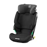 Maxi-Cosi Kore i-Size Kindersitz, 3,5–12 Jahre, 100–150 cm, ISOFIX Kindersitz, Verstellbare Höhe/Breite, Side Protection System Plus, Schnelles & Einfaches Anschnallen, Authentic Black