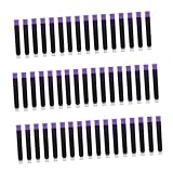 GALPADA 150 Stück Tintensack Nachfüllung Löschbare Stifte Blau Tintenpatronen Für Stifte Wieder Auffüllbar Tintenstift Tinte Füllfederhalter Füller Violett Plastik