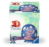 Ravensburger 3D Puzzle 11597 - Puzzle-Ball Disney Stitch & Angel - für große und kleine Stitch Fans ab 6 Jahren