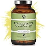 QIDOSHA® Quercetin liposomal mit dem Markenrohstoff 'PureWay™ Q', 120 Kapseln im Apothekerglas, hohe Bioverfügbarkeit, echte liposomale Technologie, deutsche Fertigung, jede Charge laborgeprüft
