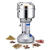 Ultrafeine elektrische Mühle, Sicherheits-Upgrade aus Edelstahl, Gewürz-Vanille-Mühle, Hochgeschwindigkeits-Getreide-Trockenmühle, sicher und praktisch
