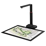 XUCS 23-MP-Dokumentenkamera für Lehrer, A2-Großformat-Buchscanner, automatisches Glätten und unterstützt mehrsprachige OCR, für Windows und MacOS