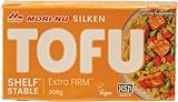 Mori-Nu Seidentofu – Extra fester Tofu aus Sojabohnen – vielseitig einsetzbar – 1 x 308 g