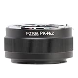 FOTGA Objektivadapter Konverter Ring für Pentax PK K Mount Objektiv Lens to Z-Mount Mirrorless Kamera, Kompatibel mit Nikon Z50 Z30 Z9 Z8 Z7II Z6II Z7 Z6 Z5 Zf Zfc Full Frame Spiegellose Kamera