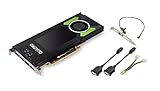 NVIDIA Quadro P4000 8 GB GDDR5 Single-Slot-Grafikkarte – 1792 CUDA-Kerne, ECC, 256 Bit, 243,3 GB/s, Mini DisplayPort 1.4a, 105 W Stromverbrauch, PCI Express 3.0 x16 (erneuert)