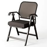 Federsitzkissen aus Netzgewebe, Gaming Stuhl Ergonomischer Gaming Sessel Schreibtischstuhl mit Stoffoberfläche, Starke Tragfähigkeit, für Schule, Wartezimmer(Black)