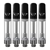 CBD Verdampfer,C26 CBD Zerstäuber, 510er Gewinde, Kartusche Atomizer clearomizer für CBD,Anzug Hanföl und E Liquid (1.0ML, 5 Stück)