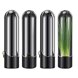 Generisch Korianderbehälter - Frische Saver Kräuterkiste, 4 -teilige Salathalter L, Luftdichte -Organisatorschale, Stapelbare Kompaktküste, Kühlschranklagerung | Verwendung Für Blatt Konservierung