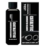 Katalysator Reiniger Additiv | 100ml Motorreinigung Öl-System Pflege | 4,61 Zoll Emissionsreduzierendes Reinigungsmittel Für diesels Benzin Motoren | Für Fahrer Pkw LKW Langstreckenfahrten