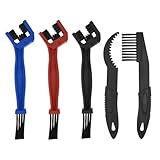 5 Stück Motorrad Fahrrad Ketten Reinigungsbürste Set，Kettenbürste, Kettenreiniger Saubere Bürste，Kettenreinigungsbürste für Mountainbike Fahrrad Motorrad