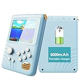 NEOCADE Handheld-Spielkonsole Mit 300 Spiele, 5000mAh tragbares Ladegerät, Tragbare Spielkonsole mit 3.2' Bildschirm, Gaming Power Bank für iPhone / Samsung / Google, Geschenk für Kinder, Freunde