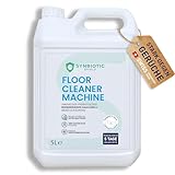 Probiotischer Bodenreiniger 5L für Wischroboter & Reinigungsmaschinen - Konzentrat 2in1 Reinigungsmittel & Geruchsentferner - Reiniger Schaumarm, Streifenfrei für Fließen, Parkett, Laminat, Stein etc.