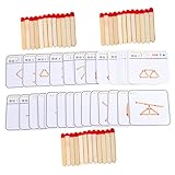 UPKOCH 1 Satz Intelligentes Entwicklungsspielzeug für Lernpuzzle für Jährige Fördert Logisches und Kreativität für Frühe Bildung und Eltern Junge Mädchen