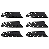 JECOMPRIS 6 Stück Teiliges Kunststoff Messerschutz Klingenschutz Küchenzubehör Abriebfest Hohe Schlagfestigkeit Sicherer Messerschutz für Edelstahl Kochmesser Camping