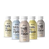 yfood Trinkmahlzeit Probierpaket, Leckere Trinkmahlzeit für unterwegs, THIS IS FOOD Drink, 33g Protein, 26 Vitamine und Mineralstoffe, 5 Sorten Tasterpack, 5 x 500ml, ausgewogene Trinknahrung