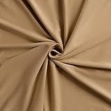 VelvetHome Topper Spannbettlaken 120x200cm 100% gekämmte Baumwolle Markenqualität Oeko-TEX 100 Bettlaken Spannbetttuch Jersey 120x200 Sand