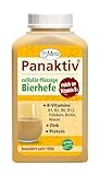Panaktiv® - flüssige Bierhefe, 500 ml • Vitamin B1, B12, Folsäure, Biotin, Vitamin B2, B6, Niacin, Zink • für einen aktiven Stoffwechsel • für schöne Haut und Haare • reines Naturprodukt