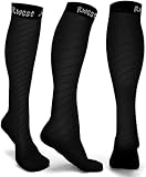 Rwest X Kompressionsstrümpfe Damen und Herren, Kompressionssocken Stützstrümpfe Compression Socks Laufstrümpfe Kompression für Sport,Laufen,Reisen,Radsport,Flug,One Paar