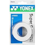 Yonex Overgrip Super Grap 3er, Weiß, 0196000121000000