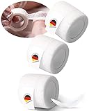 3x Zehenbinde 4cm selbsthaftende Binde, Zehen Fuß verbinden, fixieren, elastisch, kohäsiv, Rinki Schnellverband