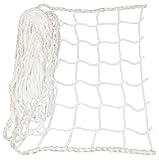 HAMBURGER TAUWERK-FABRIK EST. 1901 Netz, Universal Schutznetz Weiß - Breite: 1,0m Meterware (Preis pro Meter) - Made in Germany, Sicherheitsnetz, Balkonnetz, Rausfallschutz Hochbett, Relingsnetz