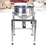 Elektrisches Mehlsieb - Automatischer Edelstahl-Siebstreuer, 200 Mesh Vibrierendes Sieb zum Backen