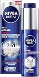NIVEA MEN Anti-Age 2in1 Power Tagespflege mit LSF 30, Gesichtspflege mit Hyaluron für Männer mit Anti-Aging-Effekt, Hautpflege mit LUMINOUS630® gegen Alters- und Pigmentflecken (50 ml)