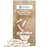 AniForte Bio Kokos-Sticks Hundesnack 500g - Zahnpflege Snack für Hunde & Pferde, kaltgepresst, 100% Kokos Hundeleckerlie, natürliche Belohnung aus Kokosraspeln, ohne Zusätze