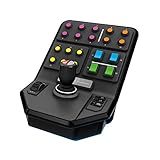 Logitech G Saitek Farm Sim Controller, Farming Simulator mit Steuerpult und Controller, 25 programmierbare Tasten, Tempomat, Schraubengewinde-Justierung, USB-Anschluss, PC/Mac/PS4 - Schwarz