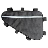Elektrische Fahrrad-Batterietasche, dreieckig, 36 x 22 cm, dreieckige Rahmentasche, wasserabweisende Batterietaschen zur Aufbewahrung, Tasche wasserabweisend für Lithiumschlachten für Pendler